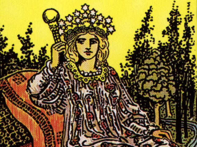 Significado de la carta de La Emperatriz en el Tarot